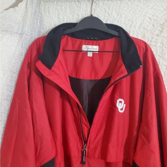 Oklahoma Sooners Short Sleeve Windbraker Size XL - Picture 4 of 13